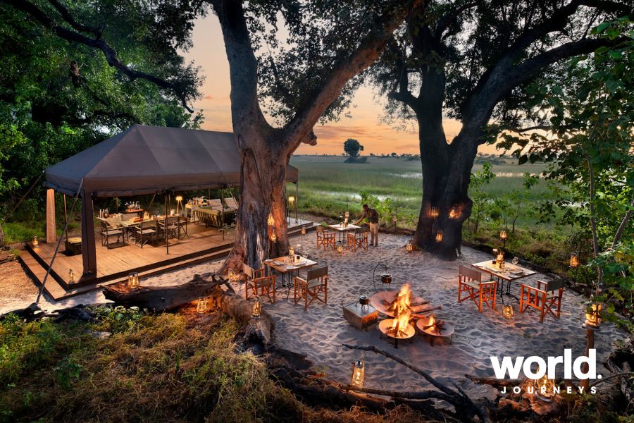 Nxabega Under Canvas Dining