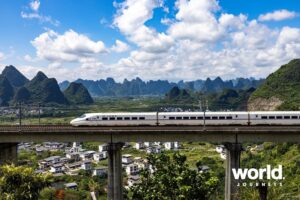 High speed train, China
