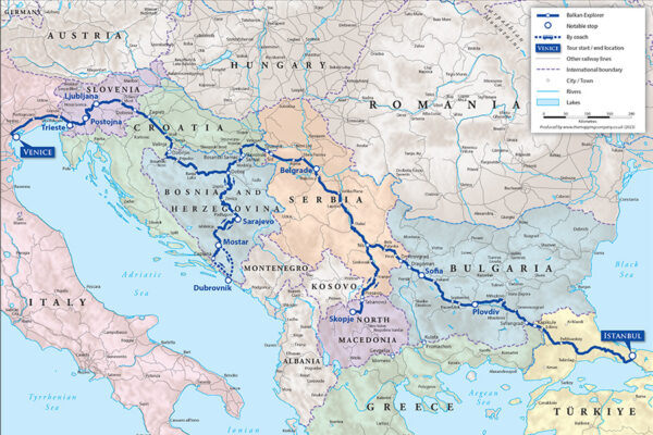 Danube Express - Balkan Explorer: Venice to Istanbul - World Journeys ...