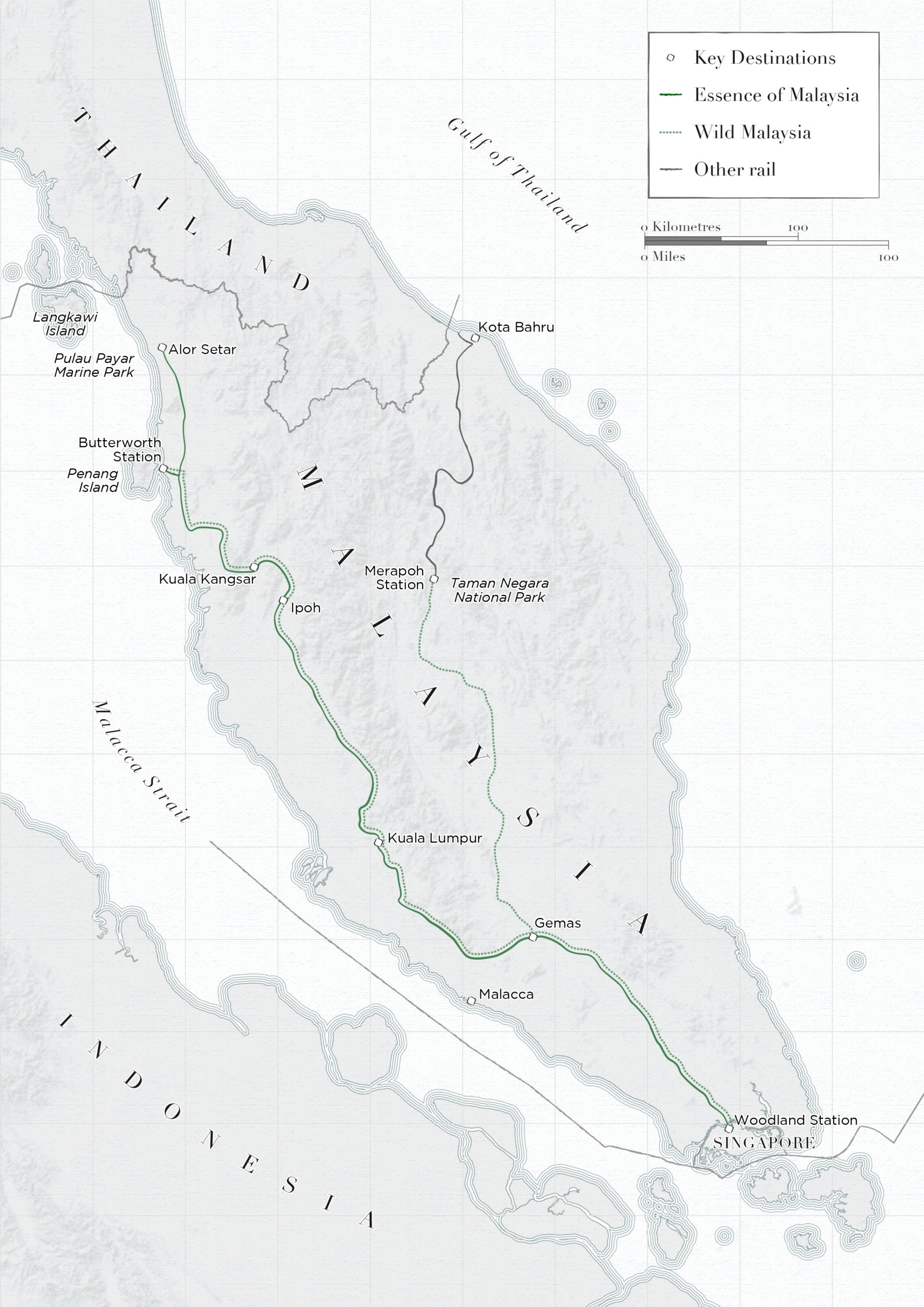 Wild Malaysia Map