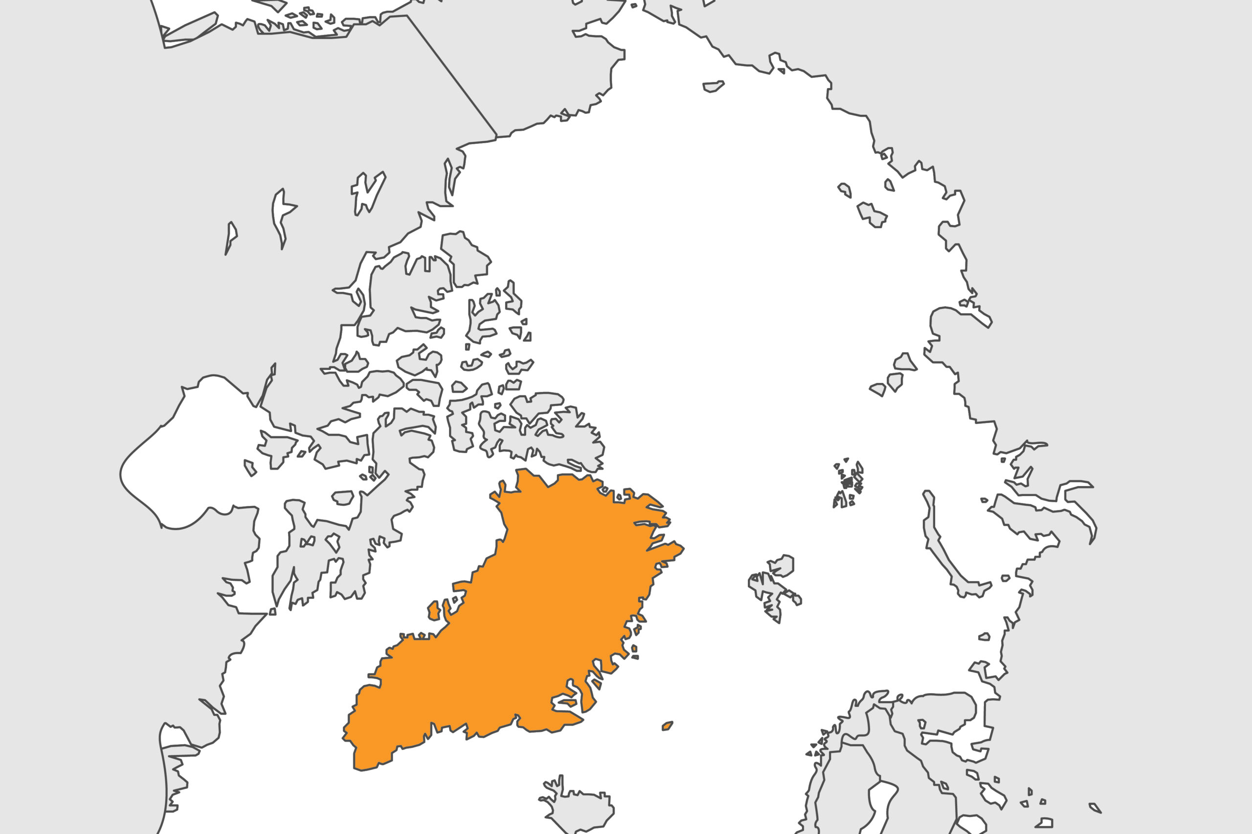 Greenland location map