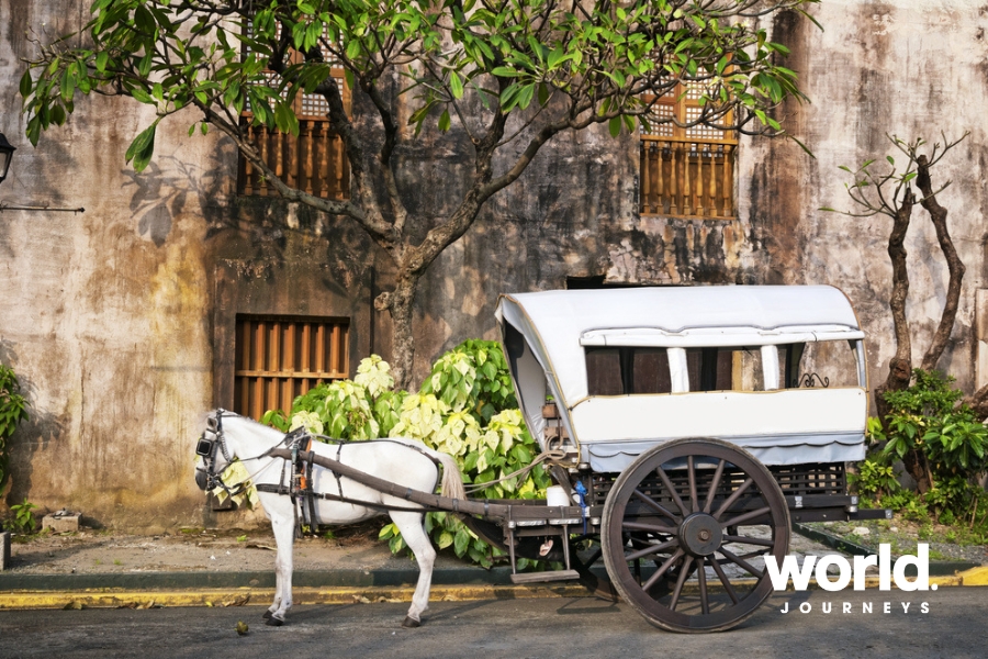 Horse-drawn Calesa, Intramuros, Manila