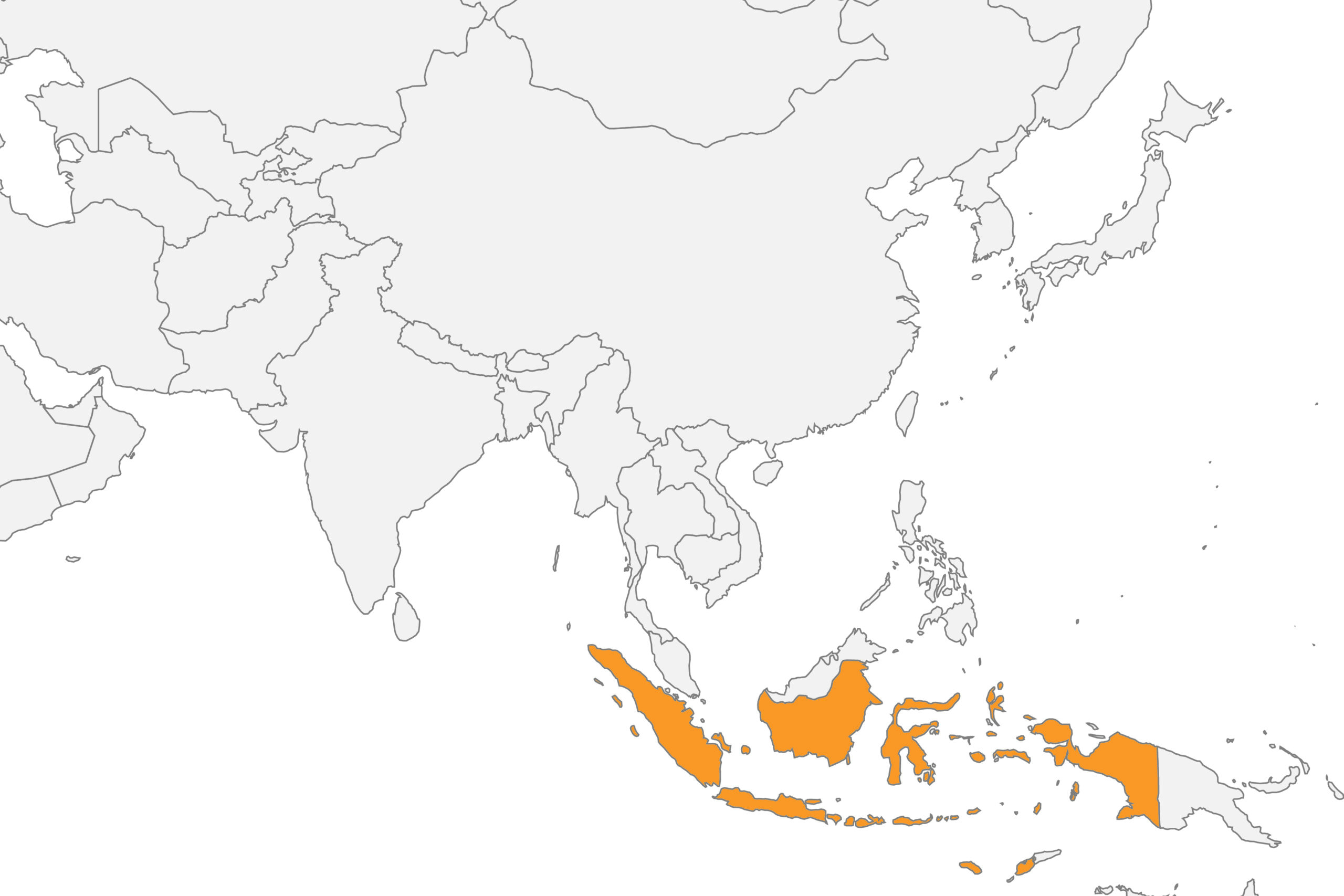 Indonesia location map