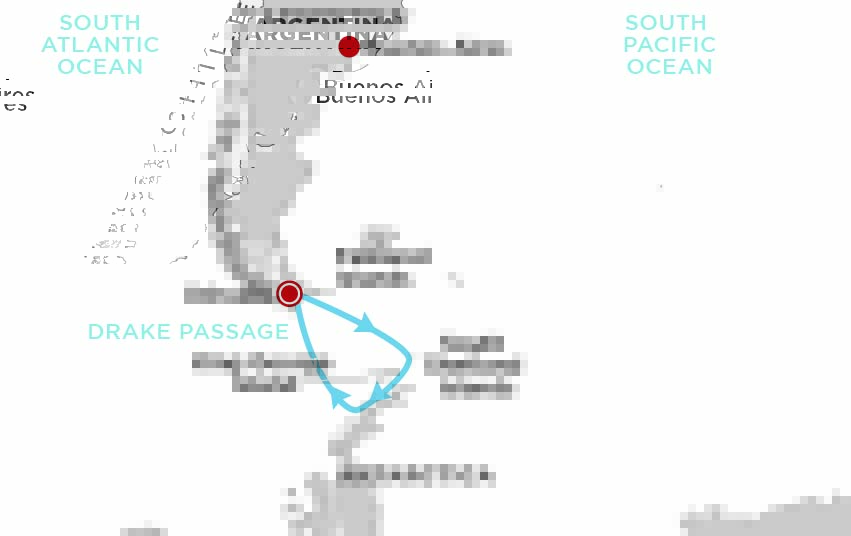 Antarctic Explorer Map