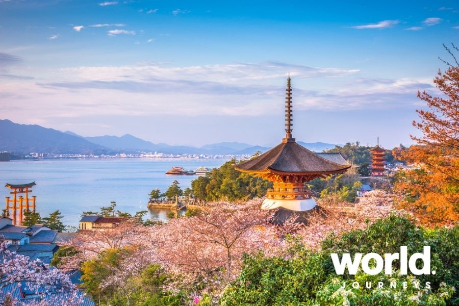 Miyajima, Hiroshima landscape, Japan
