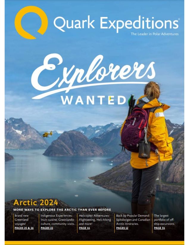 Quark Expeditions Arctic 2024 World Journeys New Zealand