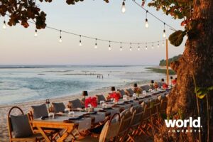 Cap Karoso beach dinner