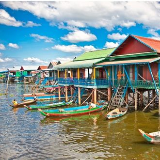 Tonle Sap stilt houses