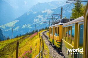 Train Lauterbrunnen to Kleine Scheidegg