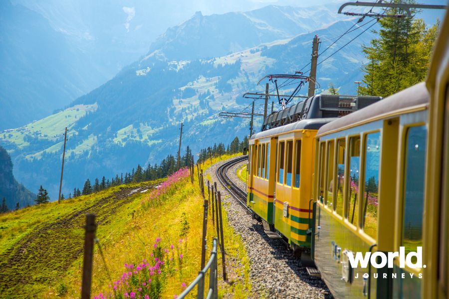 Train Lauterbrunnen to Kleine Scheidegg
